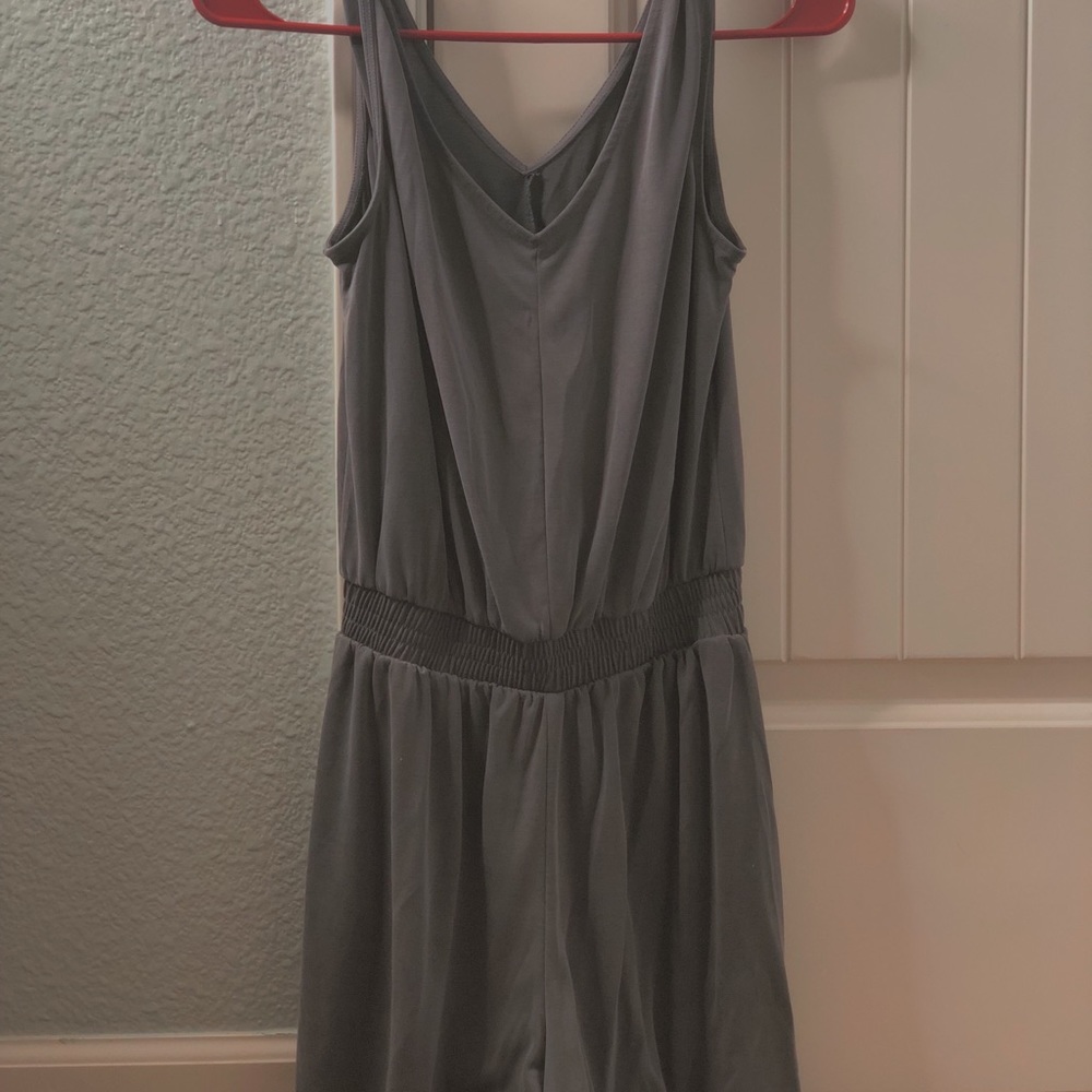 Gray romper